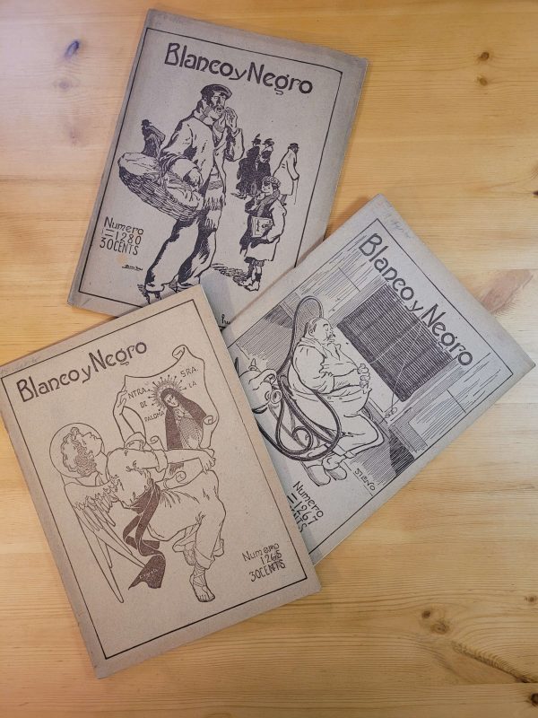 Pack BLANCO Y NEGRO -España 1915- (x3)