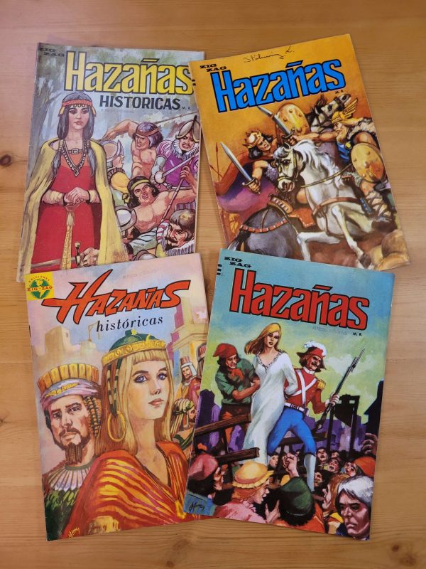 Pack HAZAÑAS años 60s (x4)