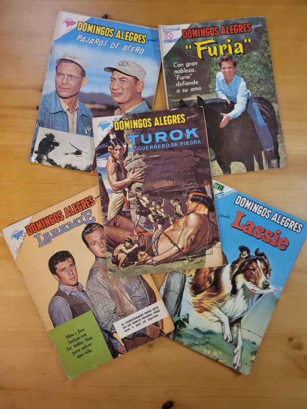 Pack DOMINGOS ALEGRES años 60s (x5)