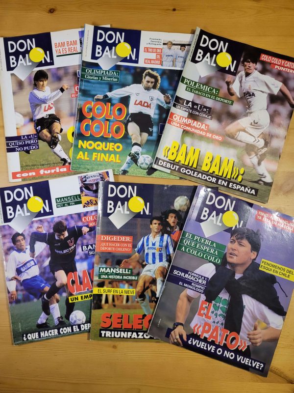 Pack DON BALON 1eros númros -Años 90s- (x6)