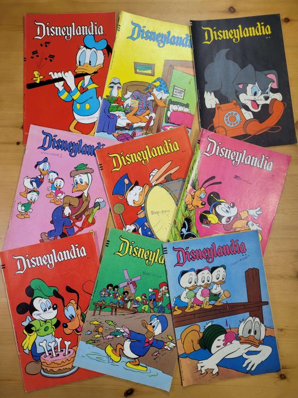 Pack DISNEYLANDIA n°2, años 60s (x9)