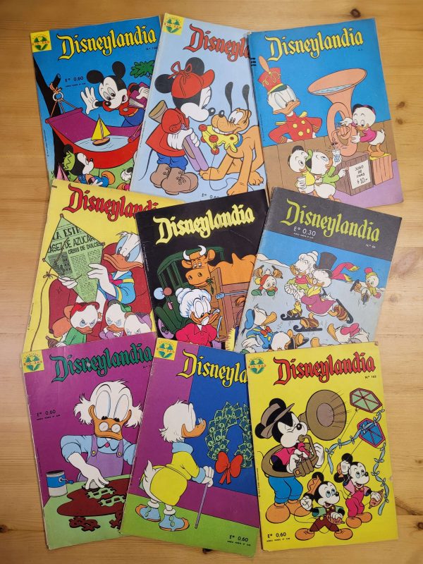 Pack DISNEYLANDIA n°1, años 60s (x9)