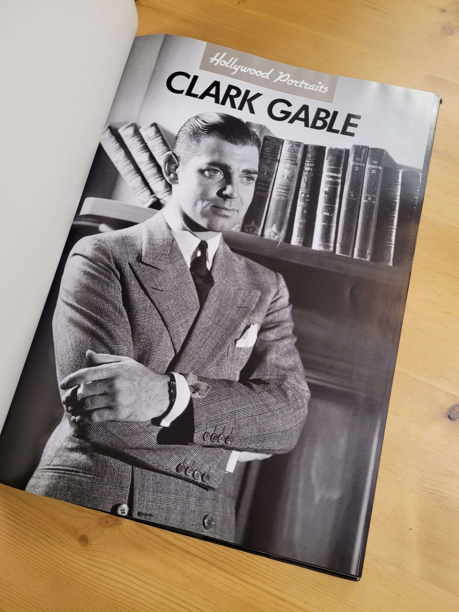 Libro HOLLYWOOD PORTRAIT: CLARK GABLE (1992) - Imagen 3