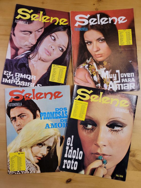 Pack revista SELENE, -Fotonovelas- (x4)