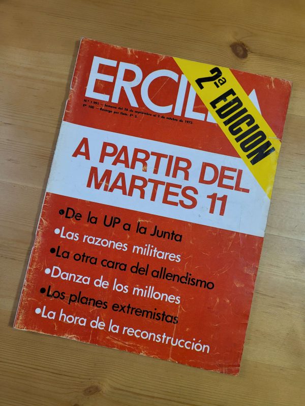 Revista ERCILLA para el 11 de septiembre de 1973