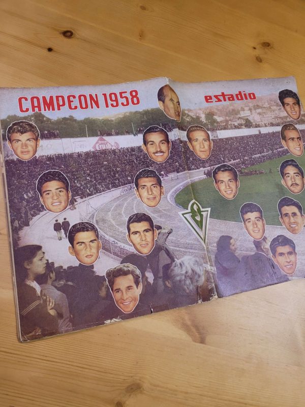 Revista ESTADIO -Wanderers campeón 1958-