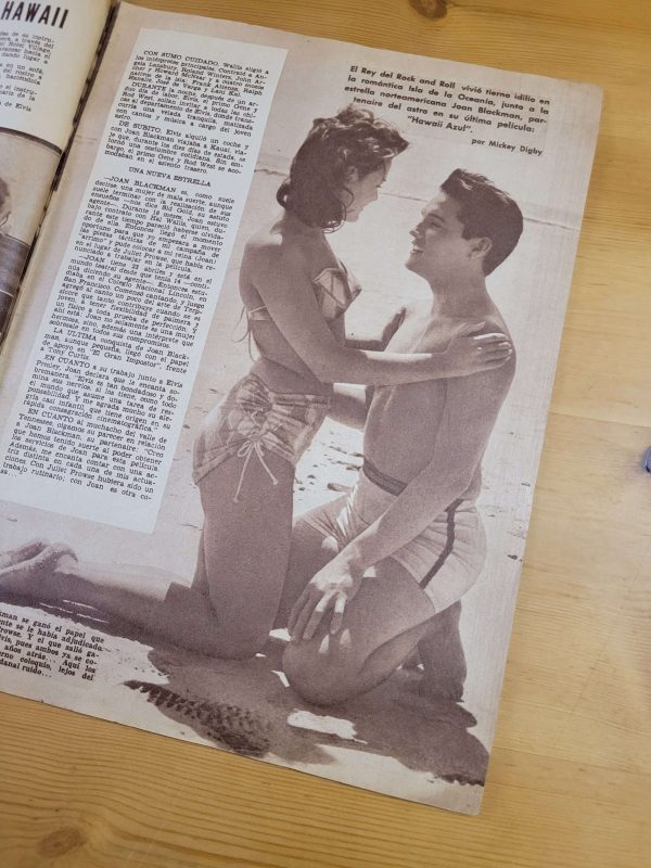 Revista MI VIDA -Portada Elvis Presley en Hawaii- (1961)