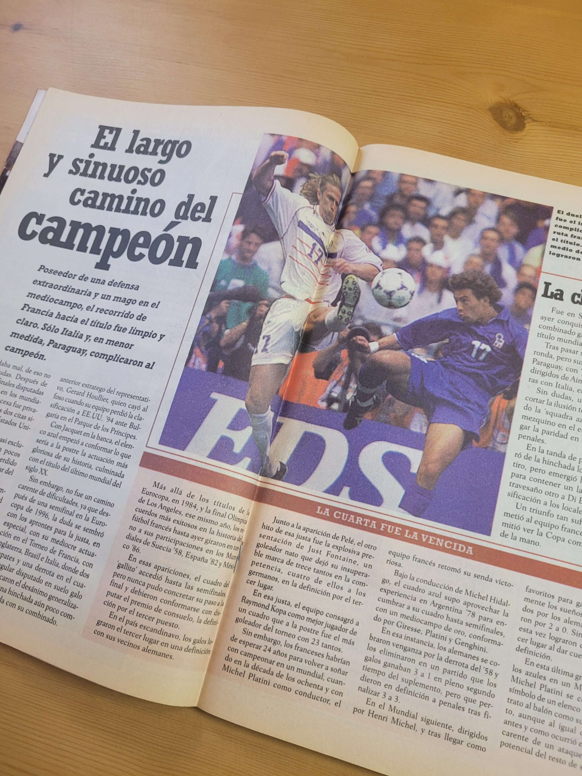 Pack TRIUNFO -Copa mundial Francia 98- (x5) - Imagen 9
