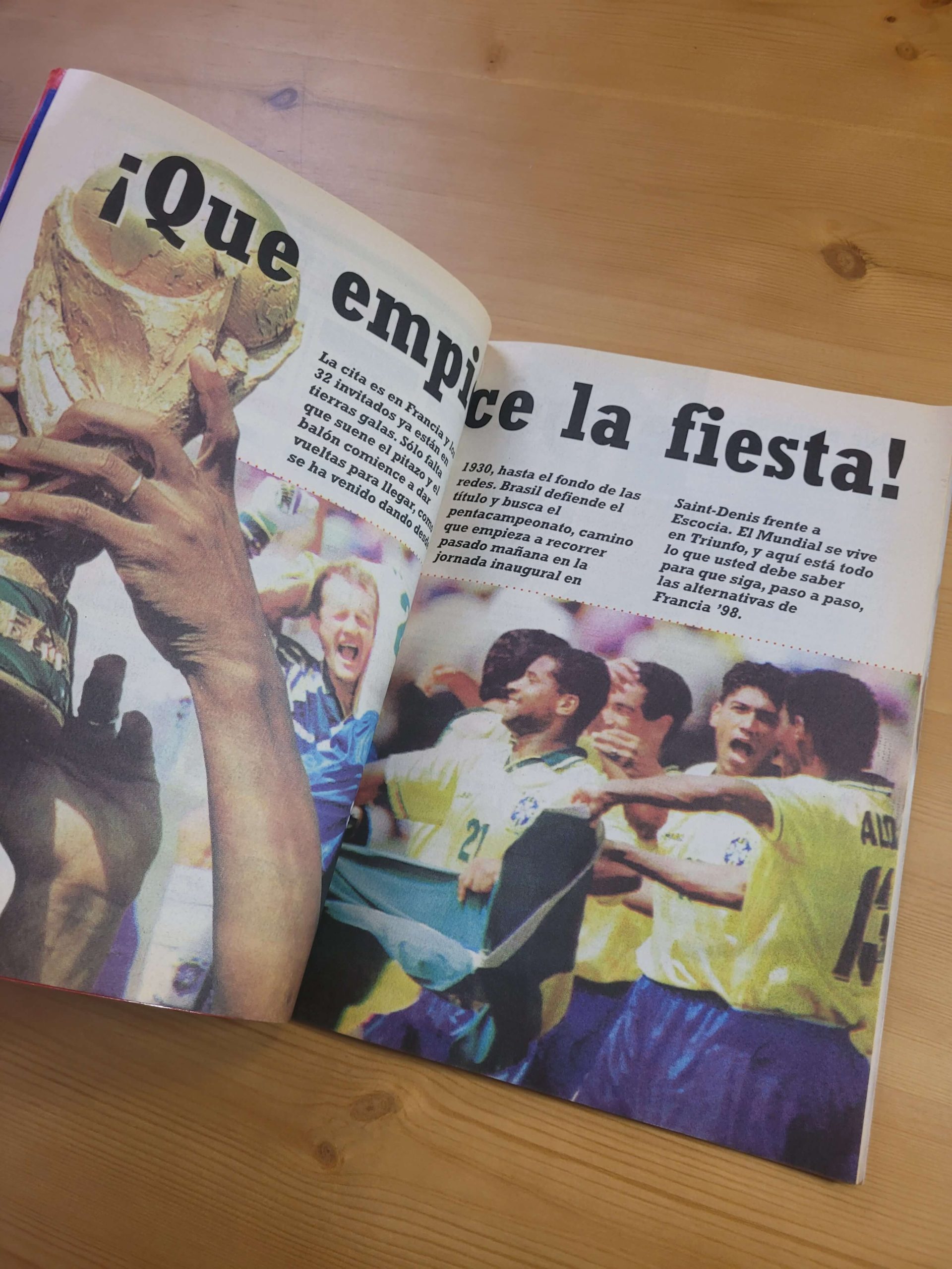 Pack TRIUNFO -Copa mundial Francia 98- (x5) - Imagen 14