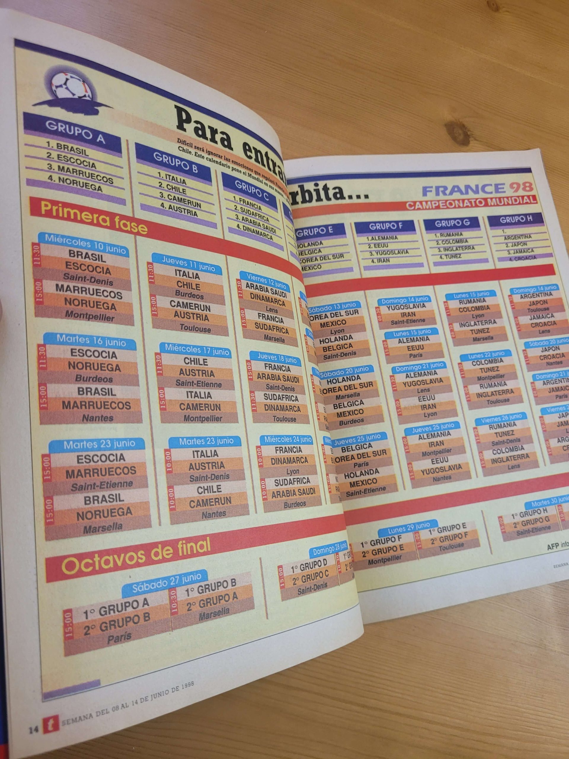 Pack TRIUNFO -Copa mundial Francia 98- (x5) - Imagen 15