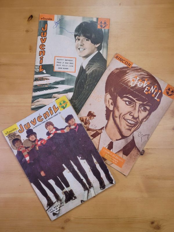 Pack RINCON JUVENIL años 60s -Portadas BEATLES- (x3)