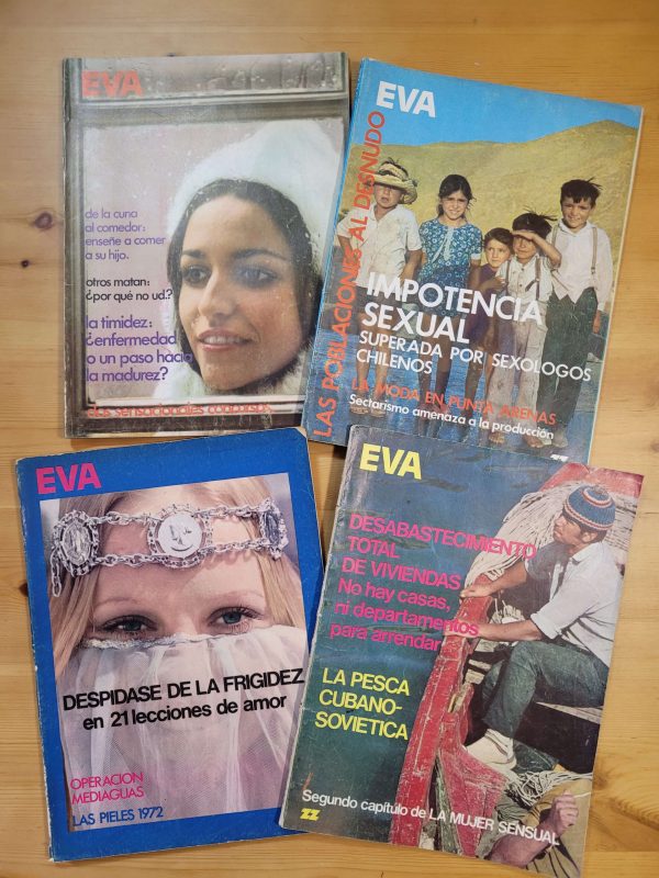 Pack EVA años 70s (x4)