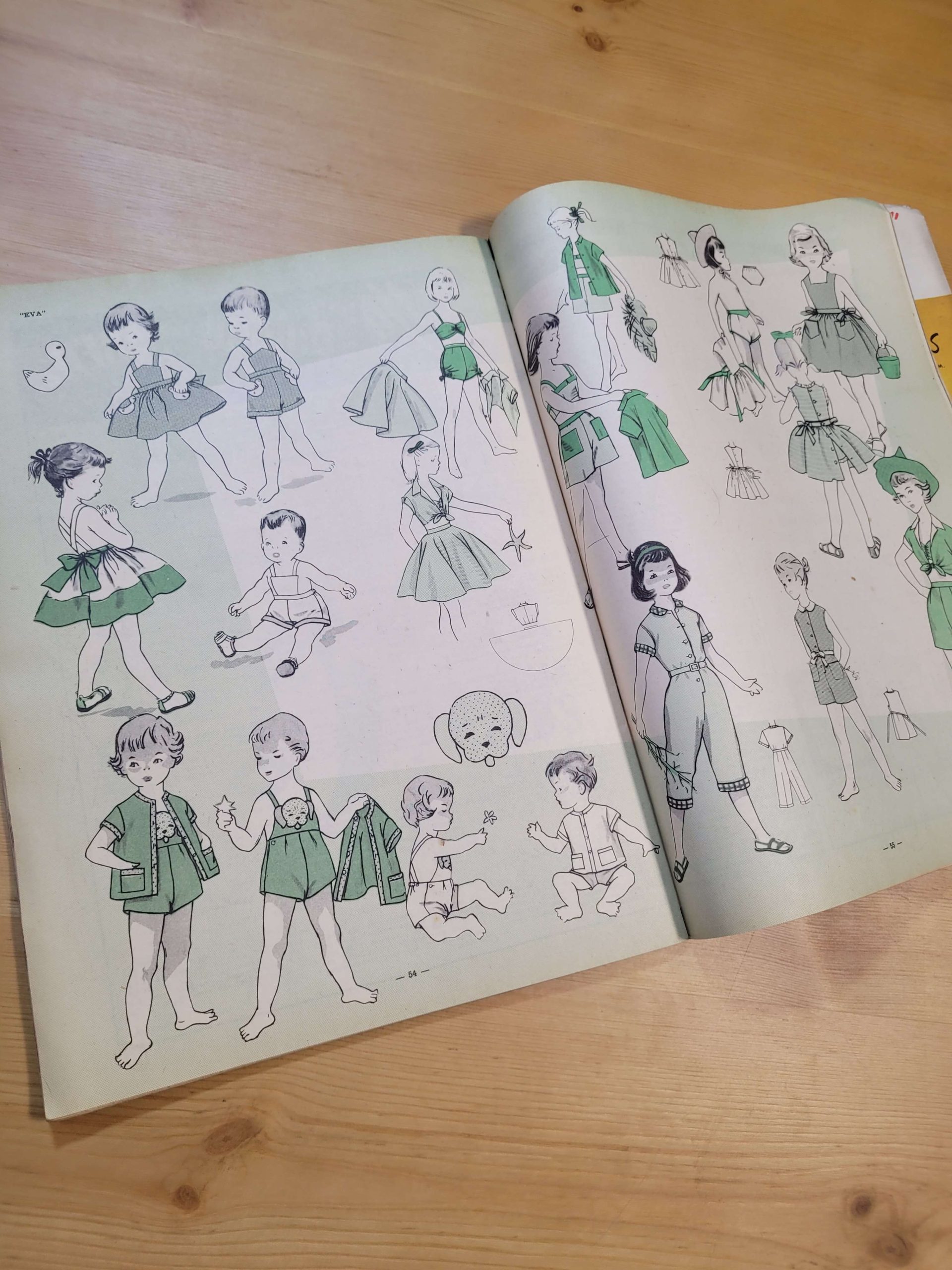 Pack EVA años 50s n°1 (x4) - Imagen 3