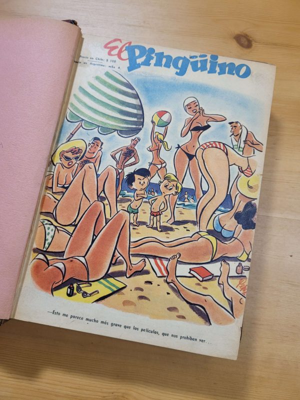 Empaste EL PINGUINO, años 60s (x25)