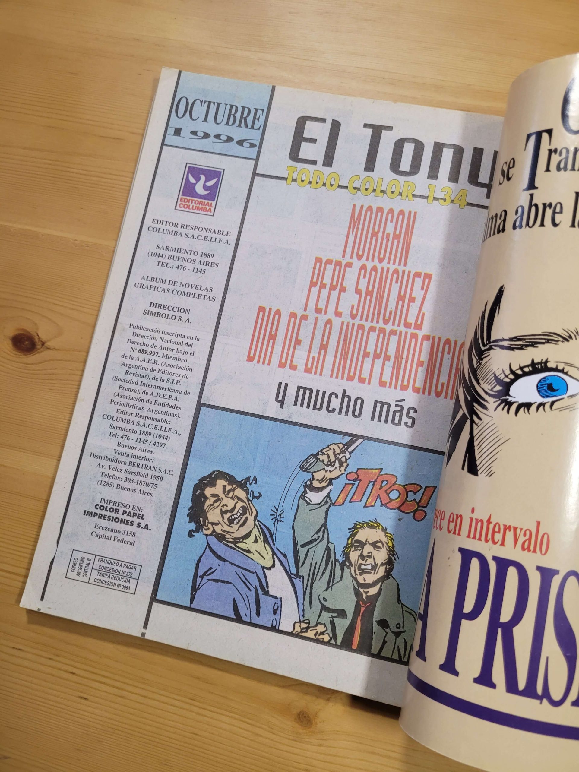 Revista TONY Superanual n°1 - Imagen 3