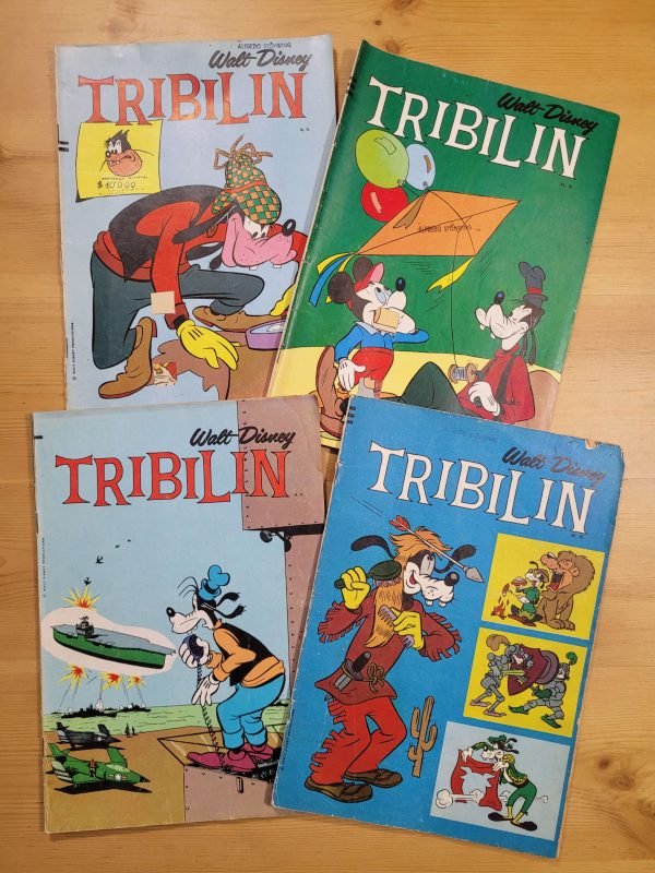 Pack TRIBILIN años 60s (x4)