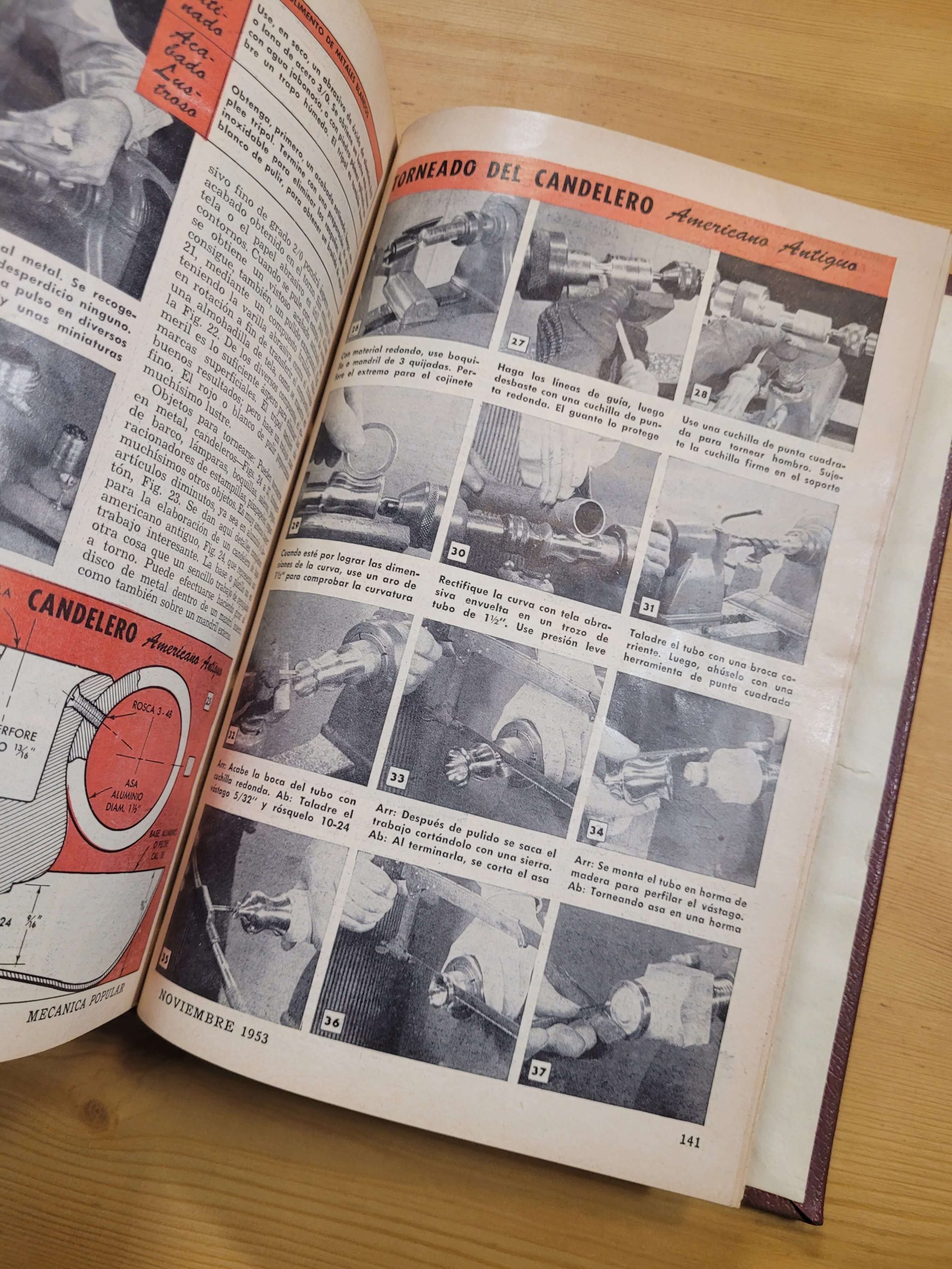 Empaste MECANICA POPULAR en español, años 50s (5 revistas, incluída especial de 50 aniversario) - Imagen 9