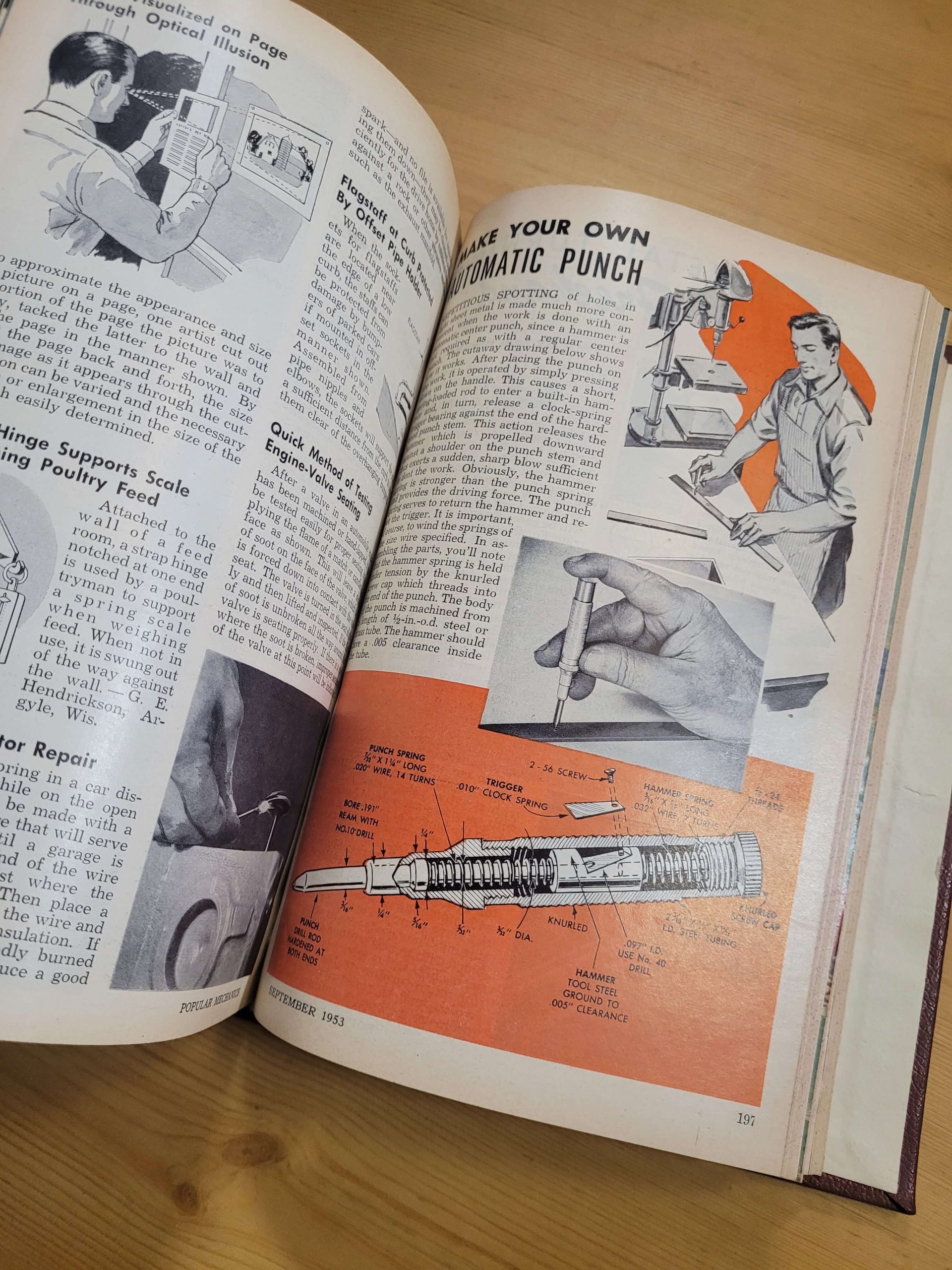 Empaste MECANICA POPULAR en español, años 50s (5 revistas, incluída especial de 50 aniversario) - Imagen 13