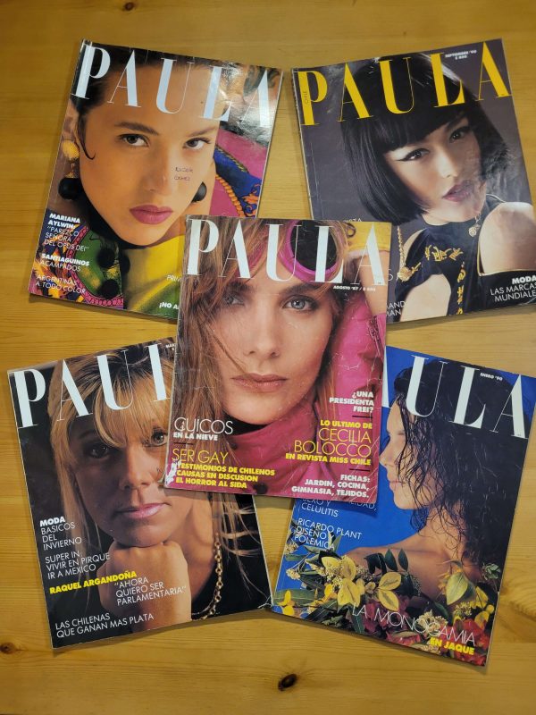 Pack PAULA principios años 90s (x5)