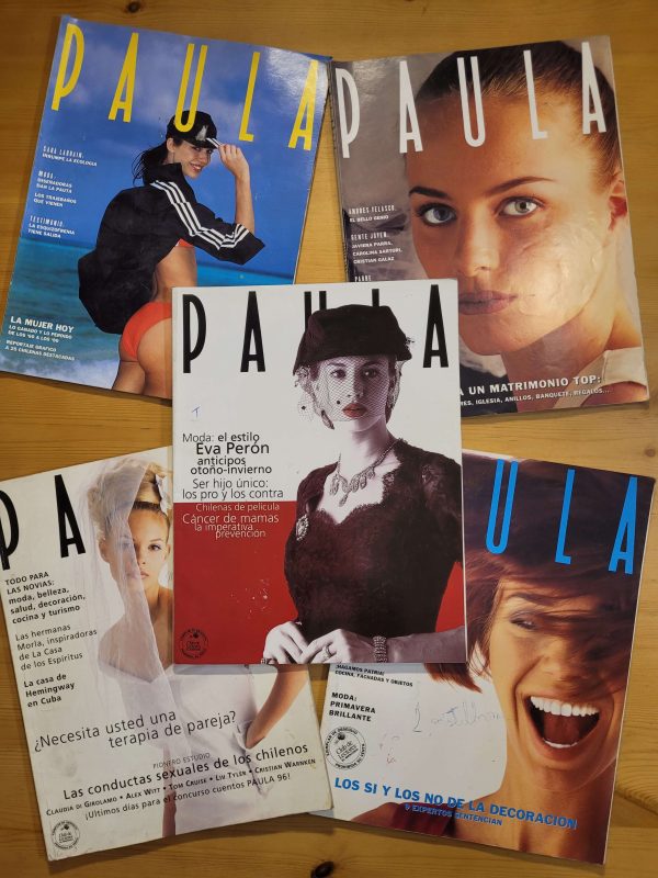 Pack PAULA años 90s (x5)