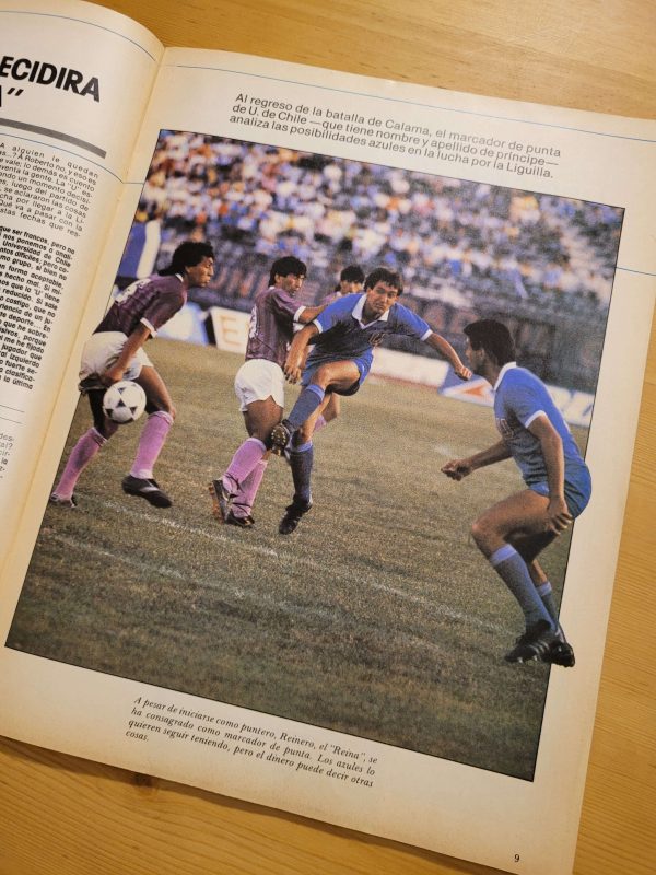 Pack DEPORTE TOTAL años 80s -Portadas U. de Chile- n°1 (x4)