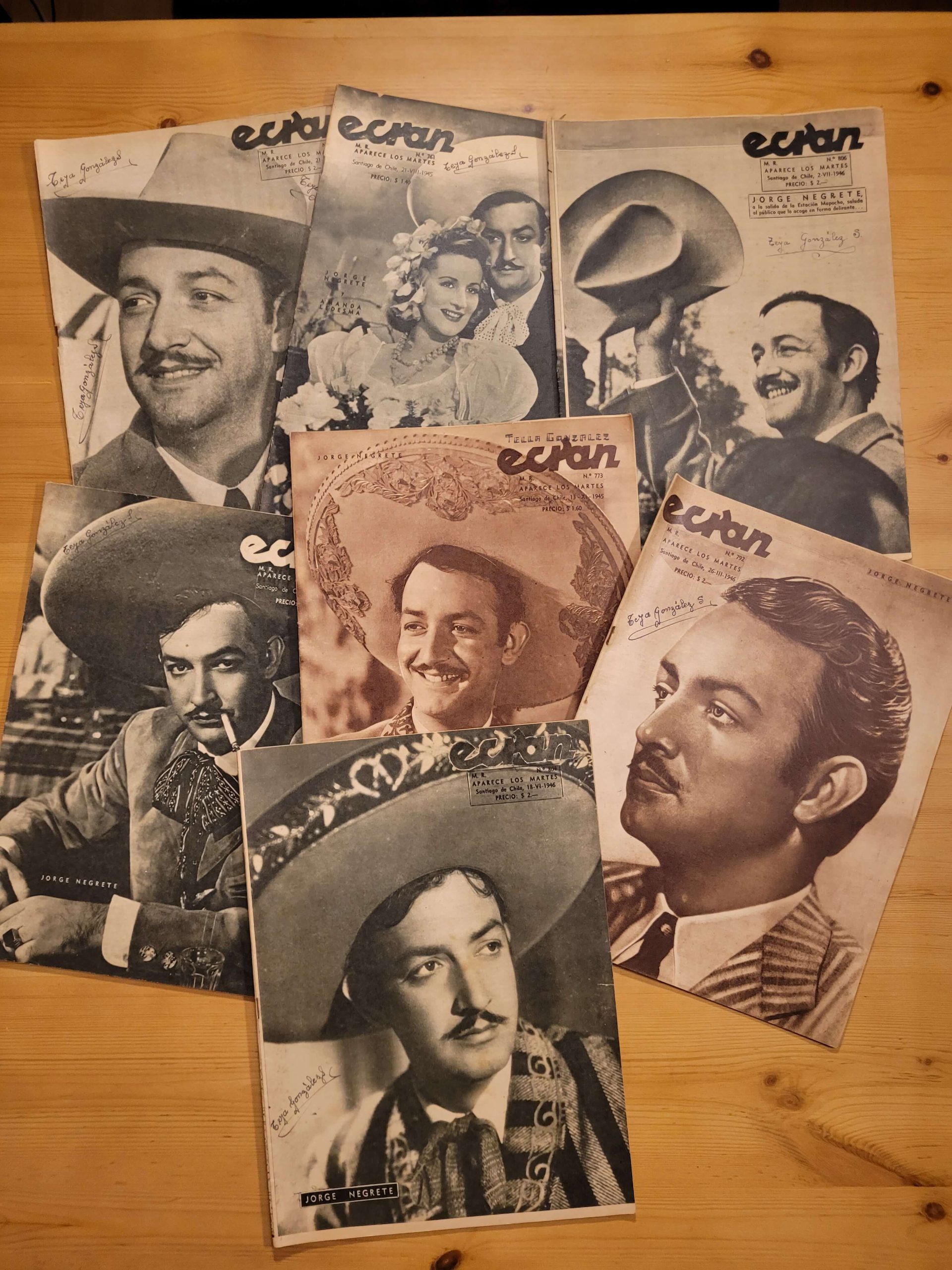 Pack ECRAN -Jorge Negrete- (x7)