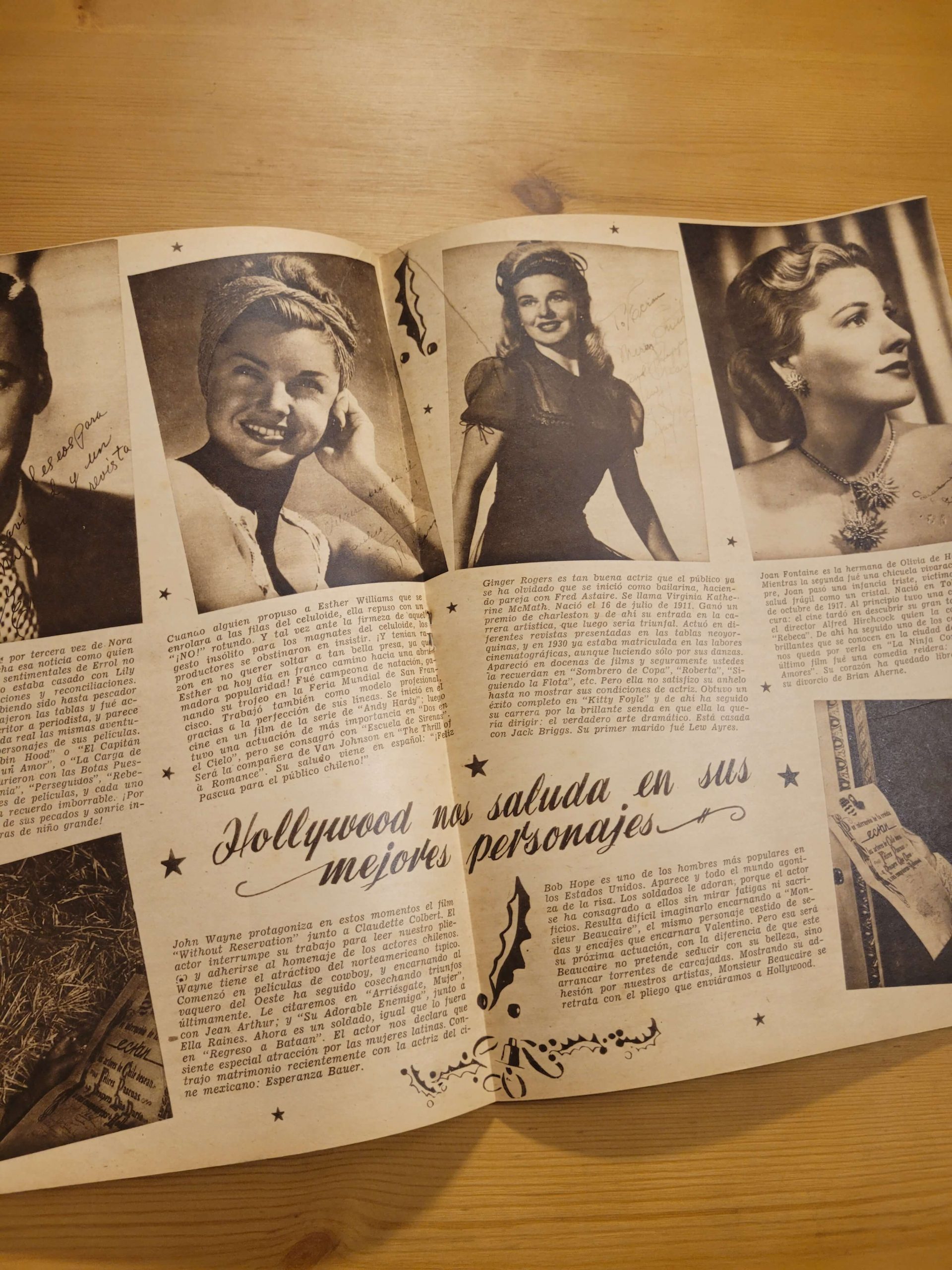 Pack ECRAN -Actrices años 40s- (x5) - Imagen 9