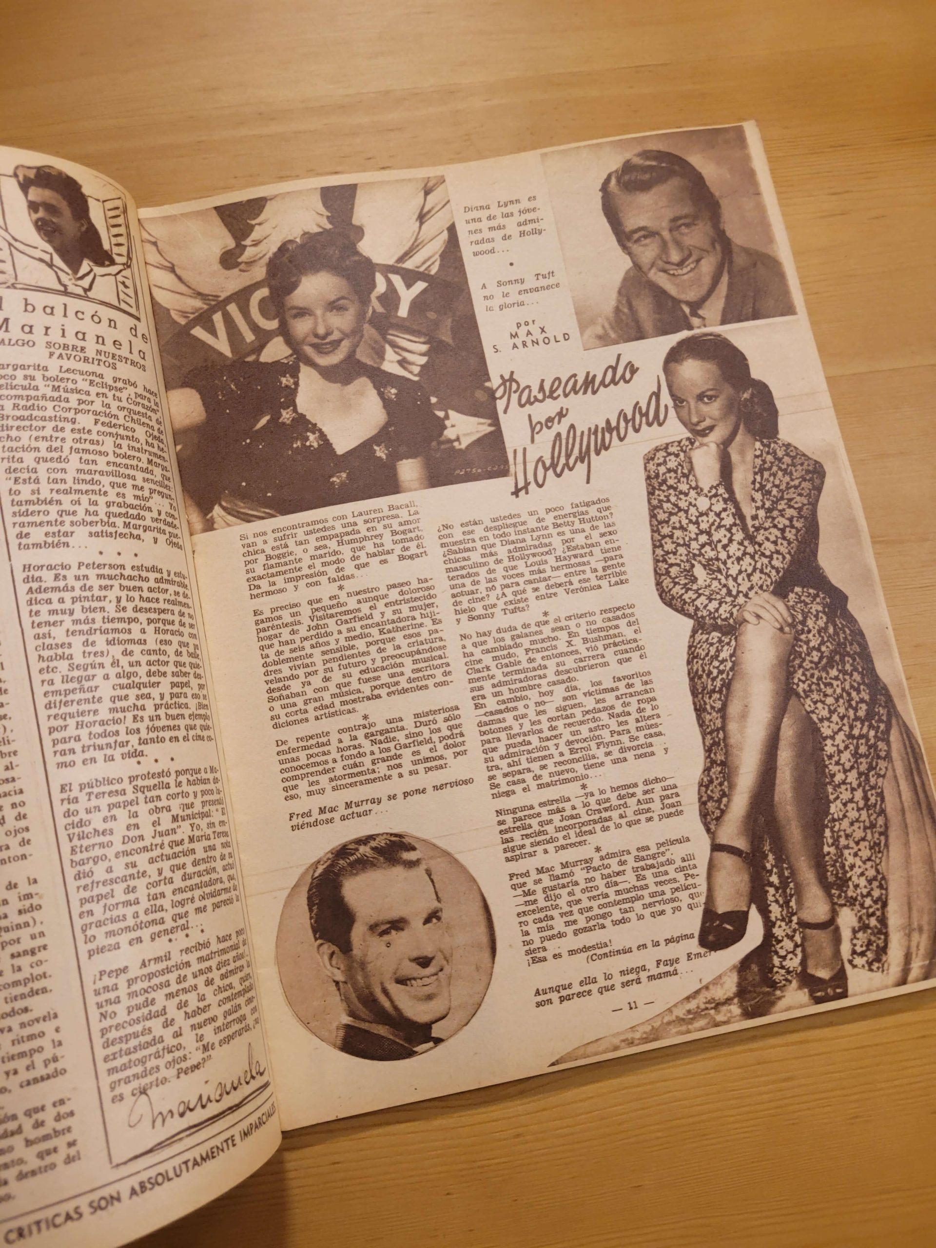 Pack ECRAN -Actrices años 40s- (x5) - Imagen 14
