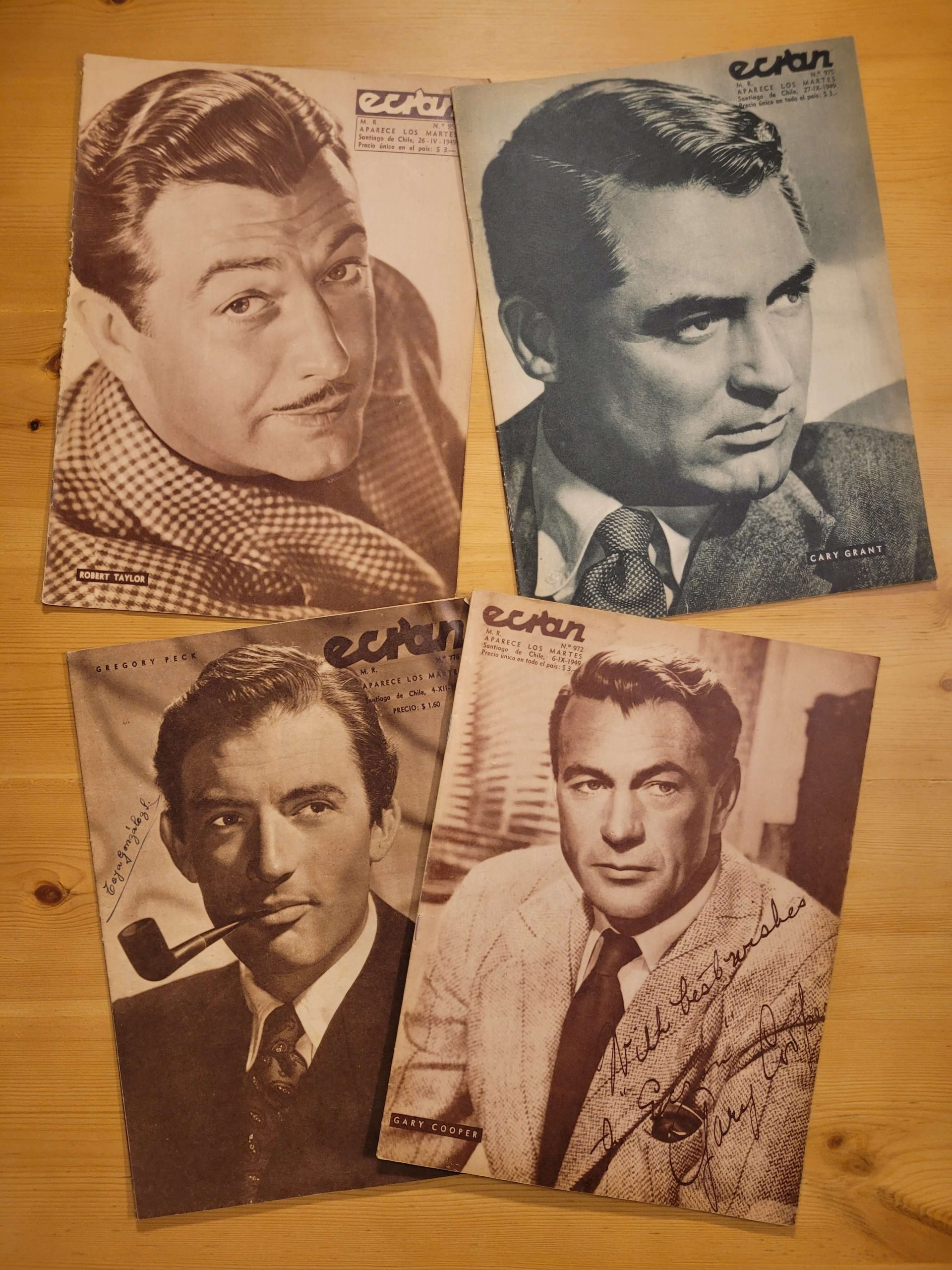 Pack ECRAN -Actores años 40s- (x4)