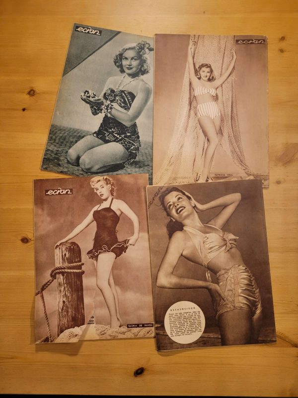 Pack ECRAN -Actores años 40s- (x4)