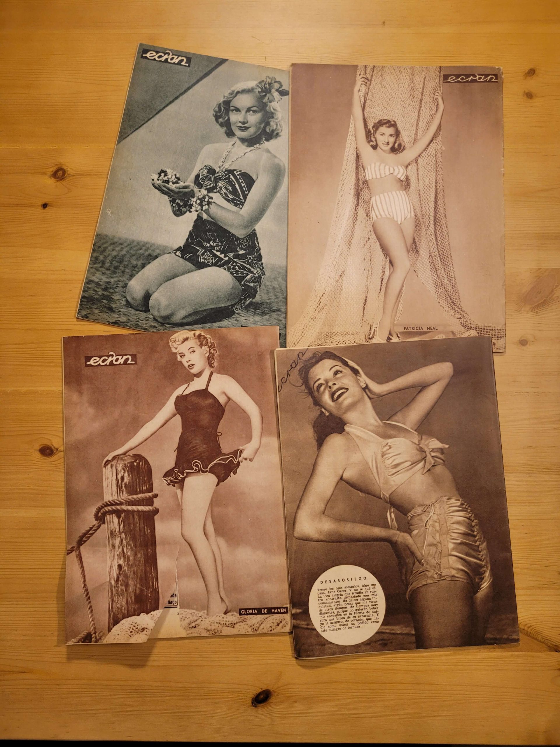 Pack ECRAN -Actores años 40s- (x4) - Imagen 2