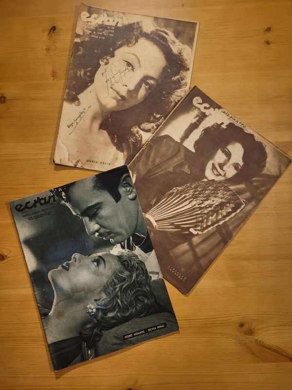 Pack ECRAN -Actores y actrices mexicanas años 40s y 50s- (x3)