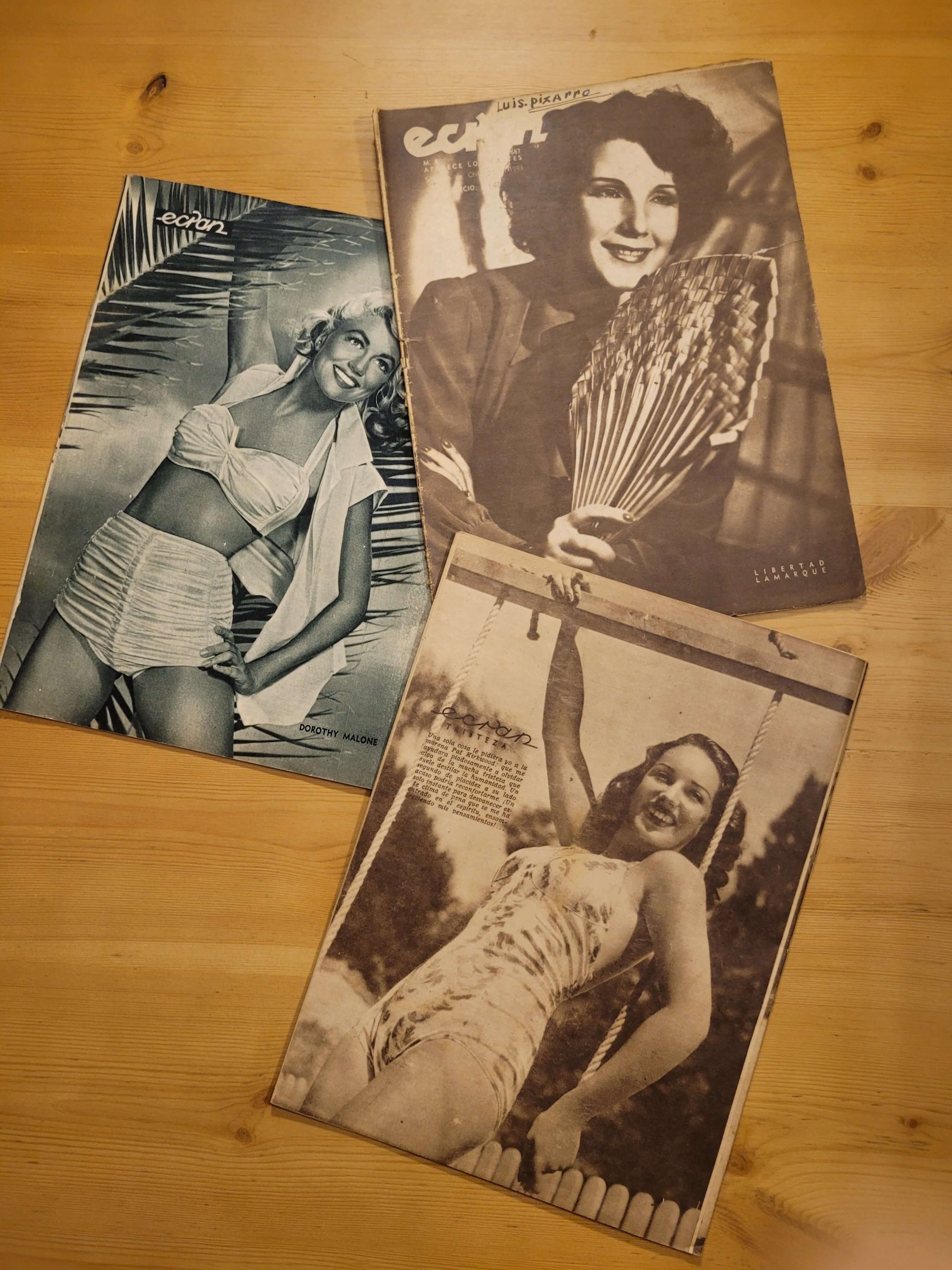Pack ECRAN -Actores y actrices mexicanas años 40s y 50s- (x3) - Imagen 2