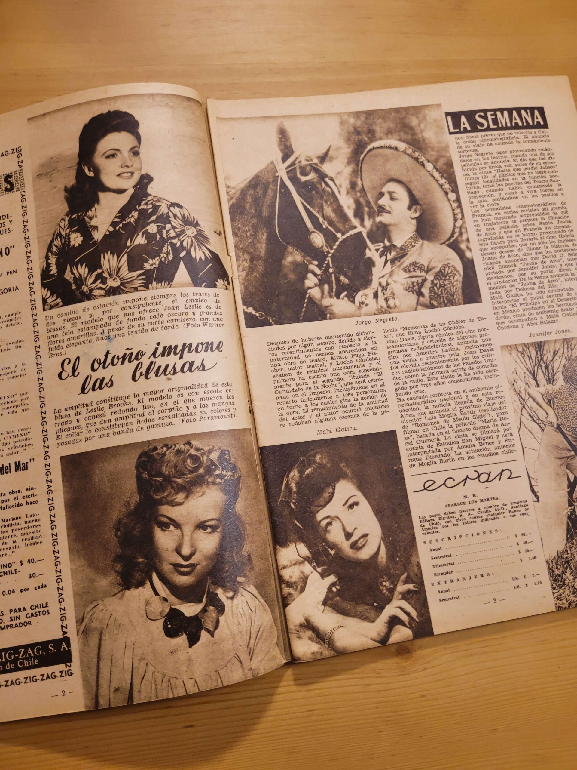 Pack ECRAN -Actores y actrices mexicanas años 40s y 50s- (x3) - Imagen 15