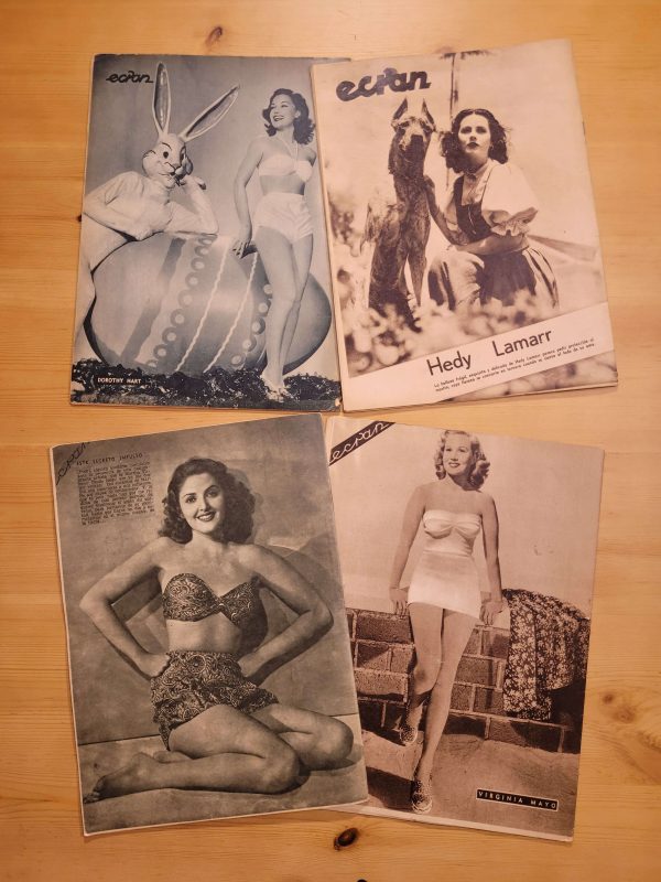 Pack ECRAN -Errol Flynn años 40s y 50s- (x4)