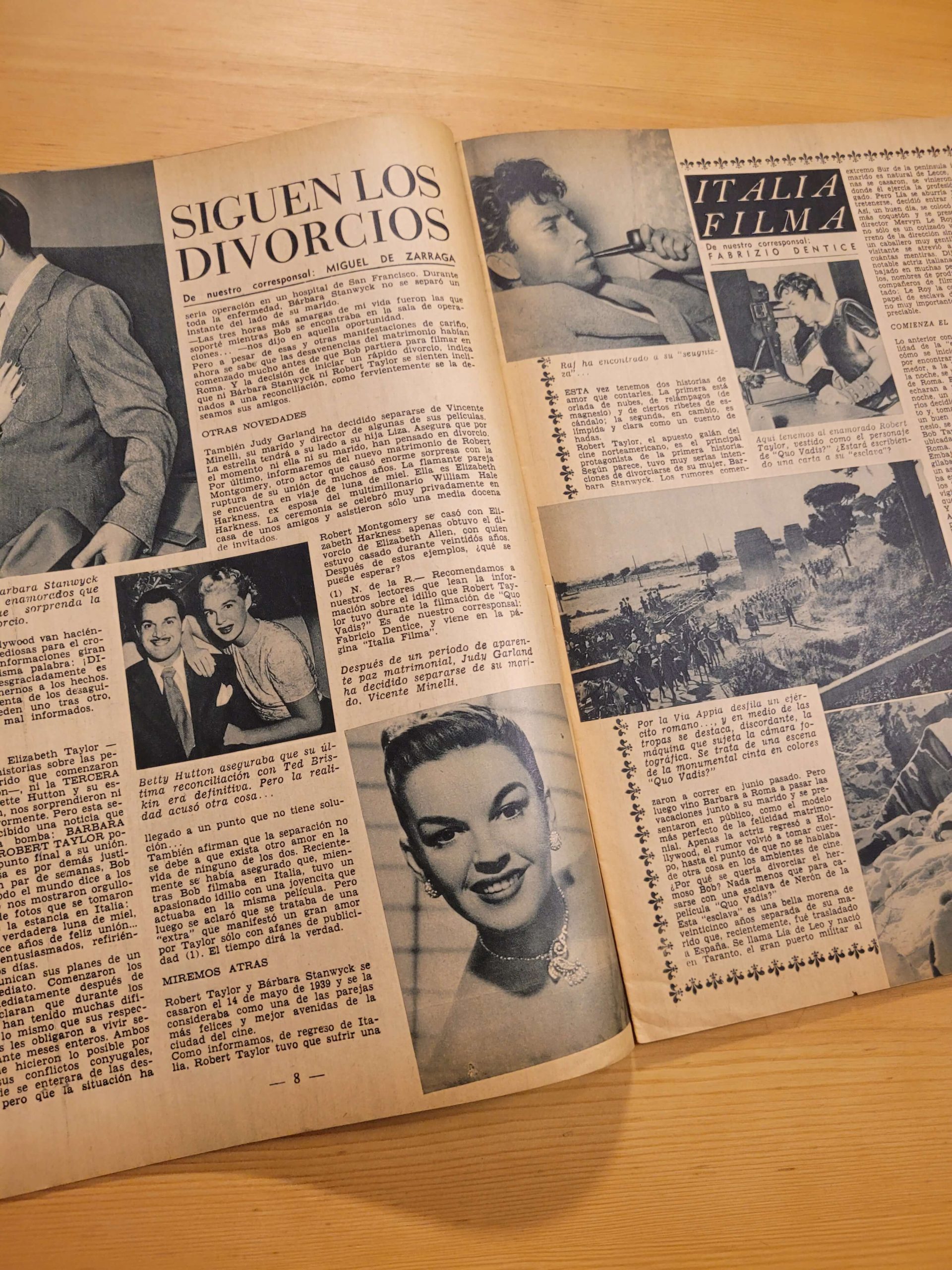 Pack ECRAN -Errol Flynn años 40s y 50s- (x4) - Imagen 3
