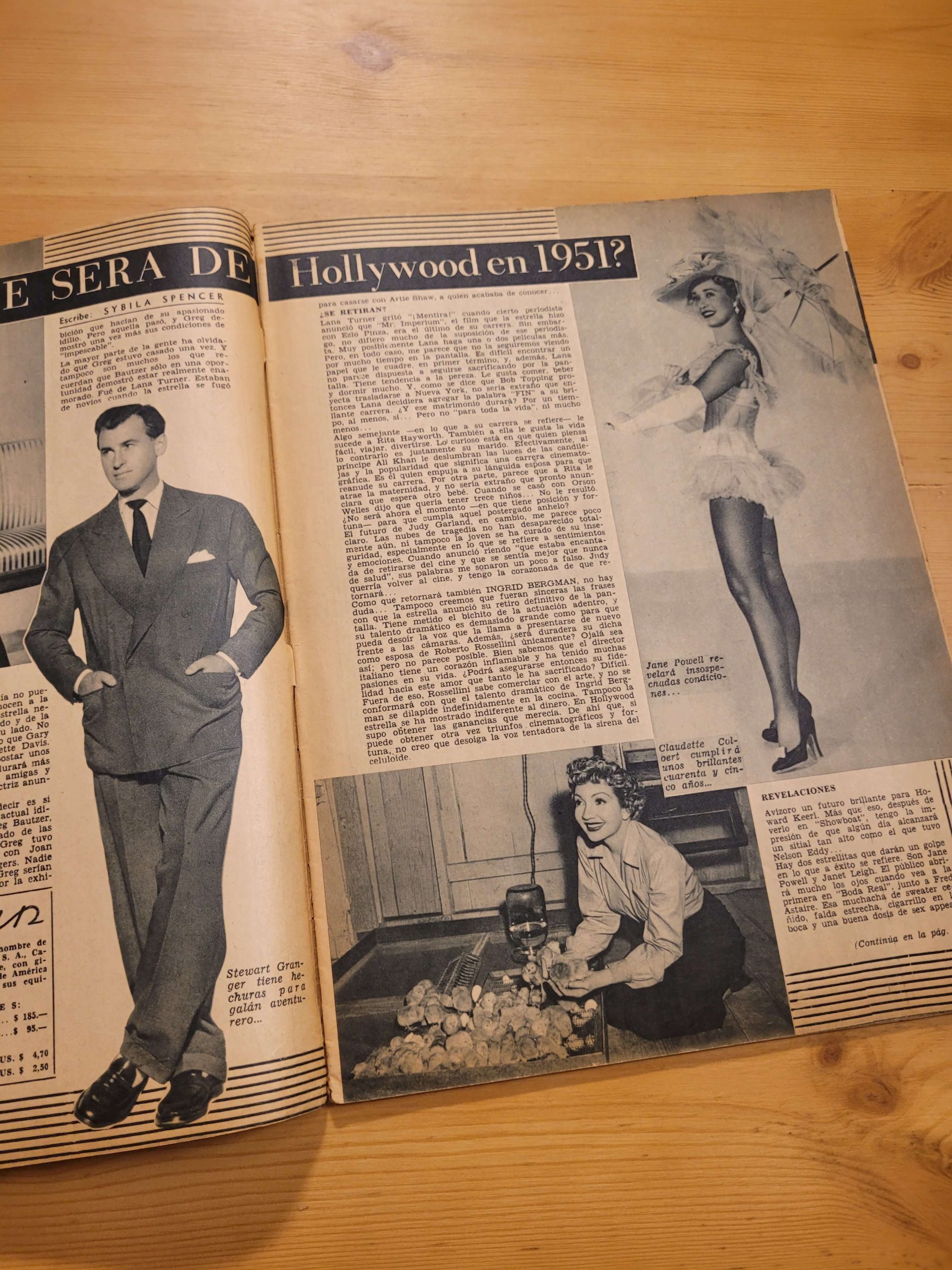 Pack ECRAN -Errol Flynn años 40s y 50s- (x4) - Imagen 5