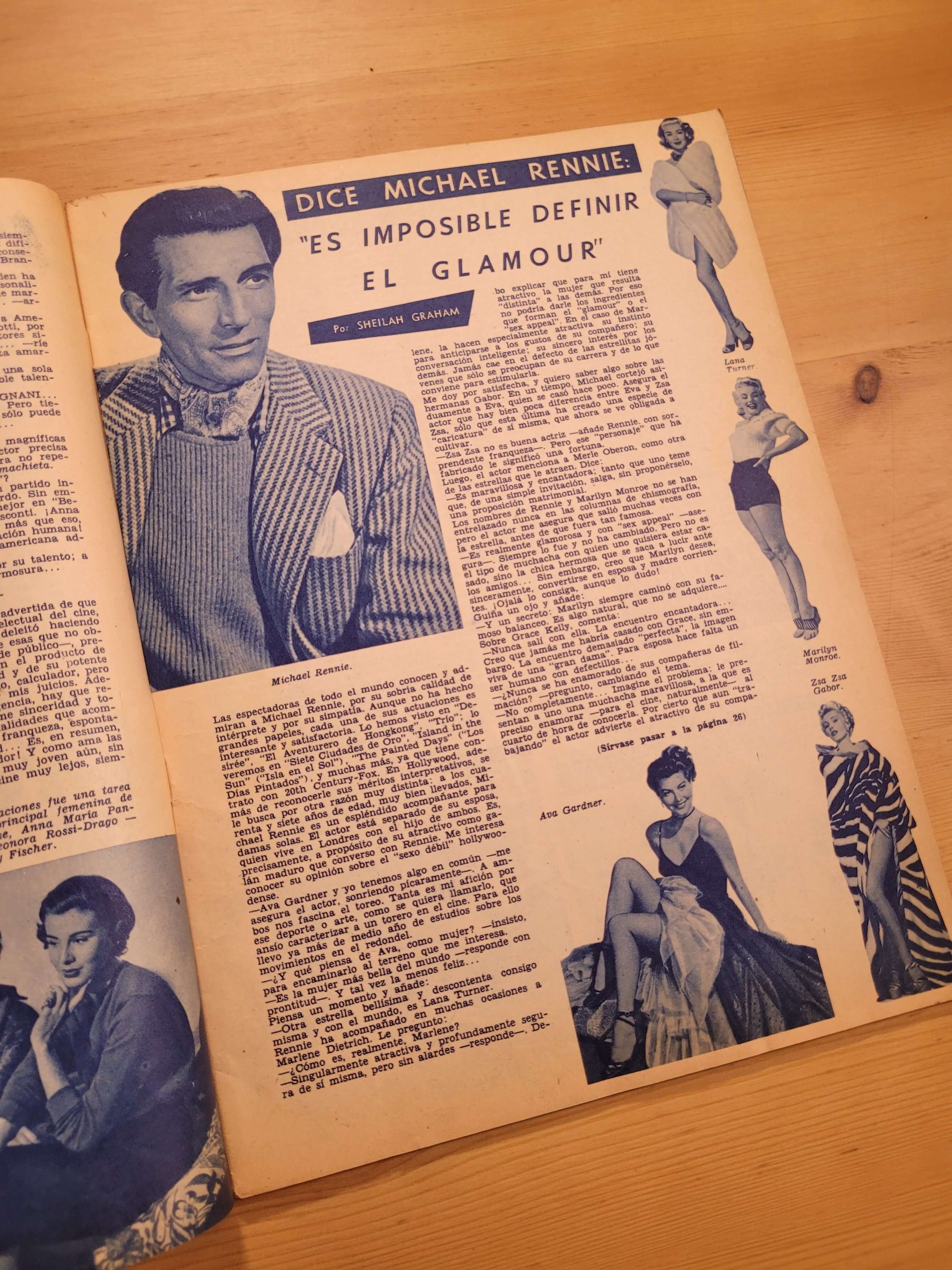 Pack ECRAN -Actores años 50s- (x4) - Imagen 6