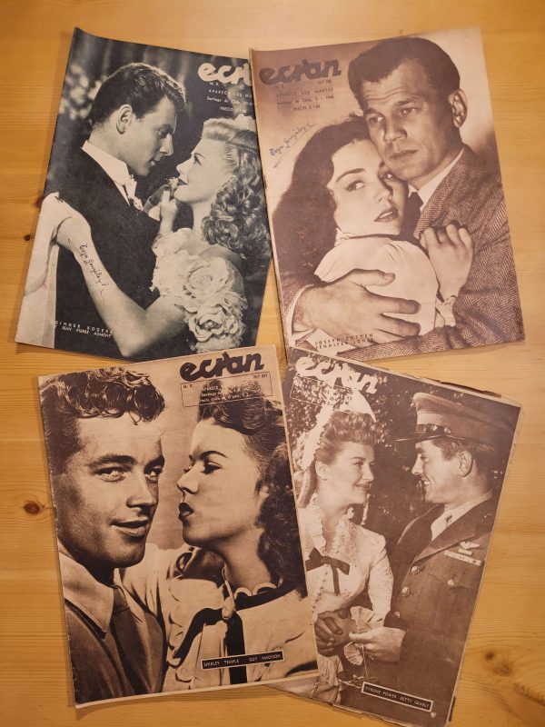 Pack ECRAN años 40s (x4)