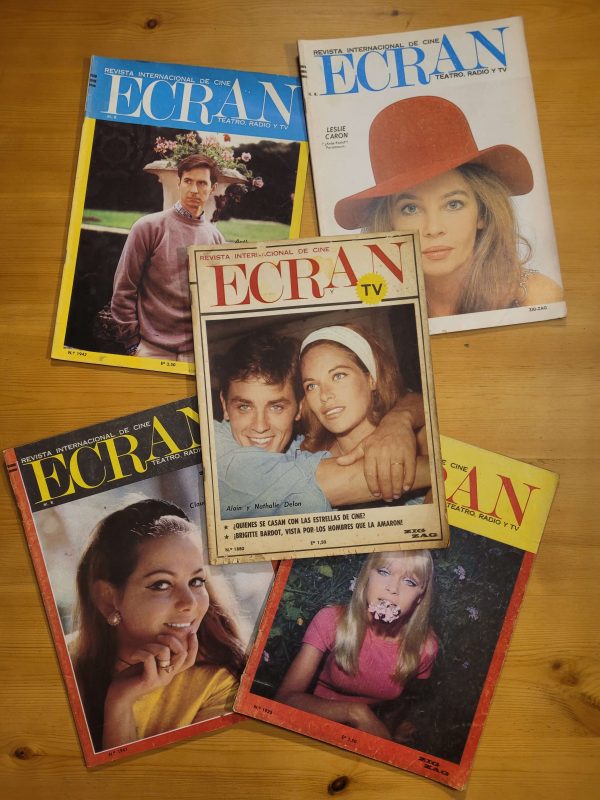 Pack ECRAN años 60s (x5)
