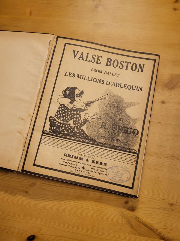 Empaste VALS -Principios del siglo XX, Valparaíso- (22 partituras)
