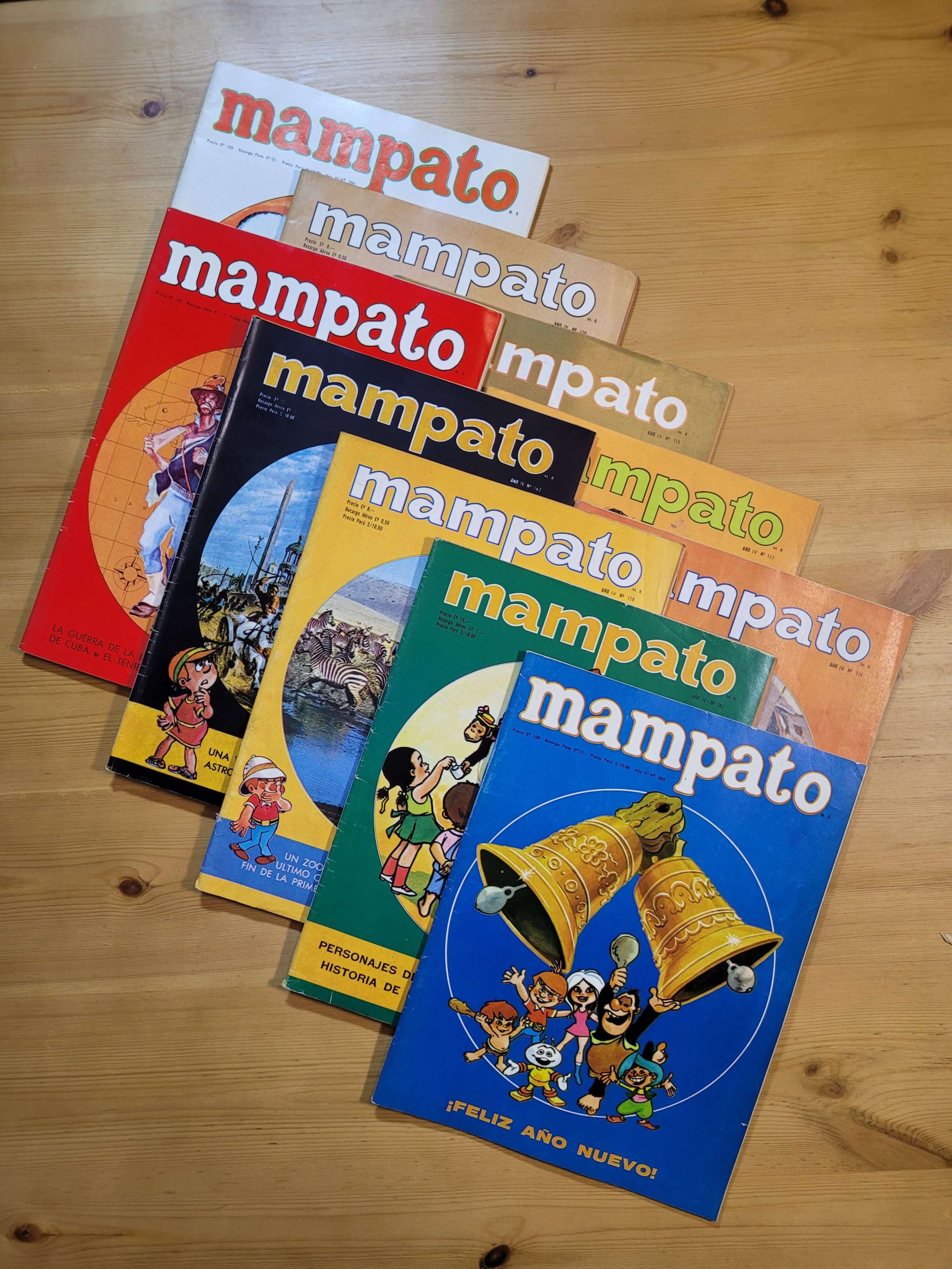 Pack MAMPATO años 70s n°3 (x10)