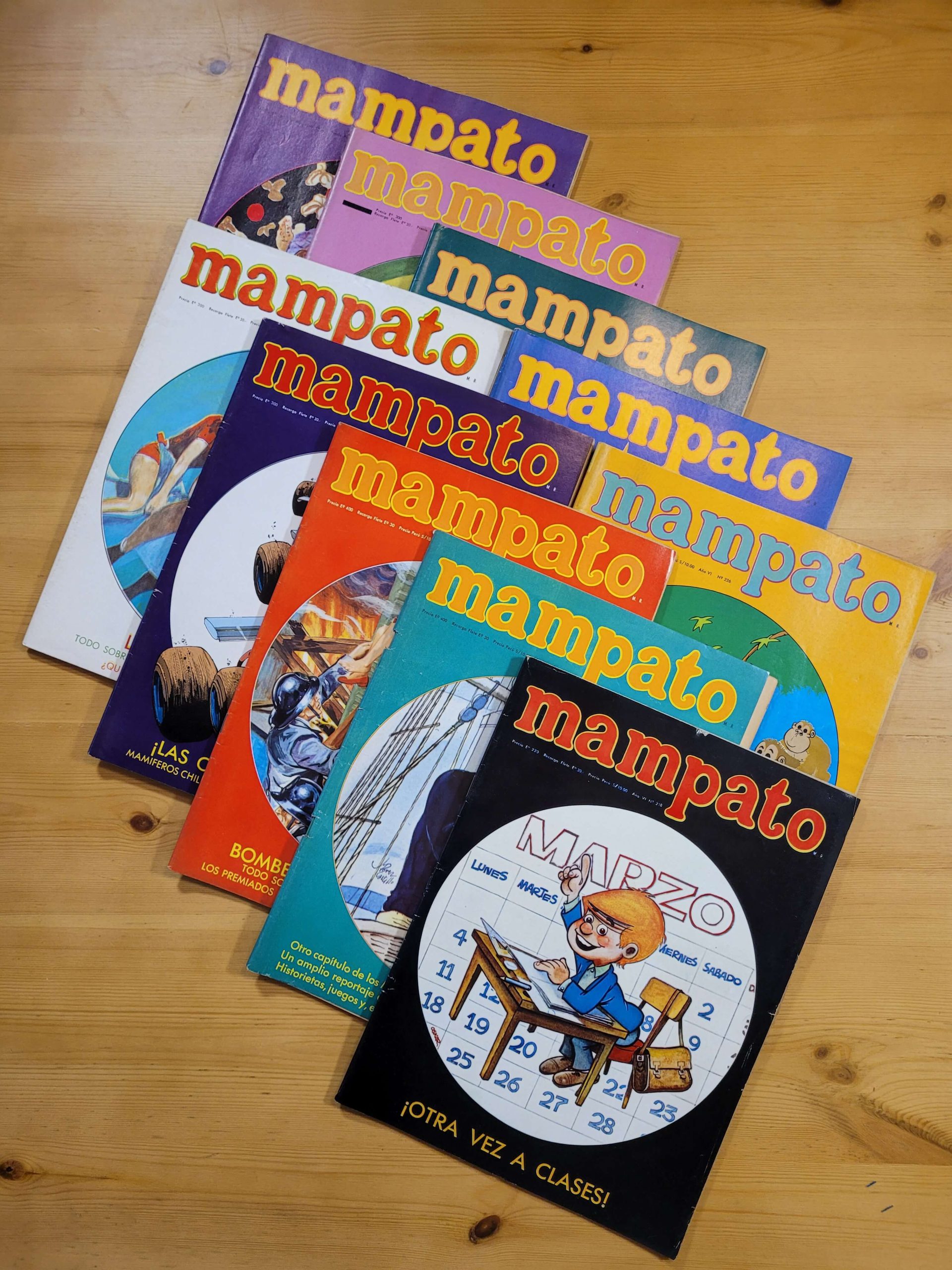 Pack MAMPATO años 70s n°2 (x10)