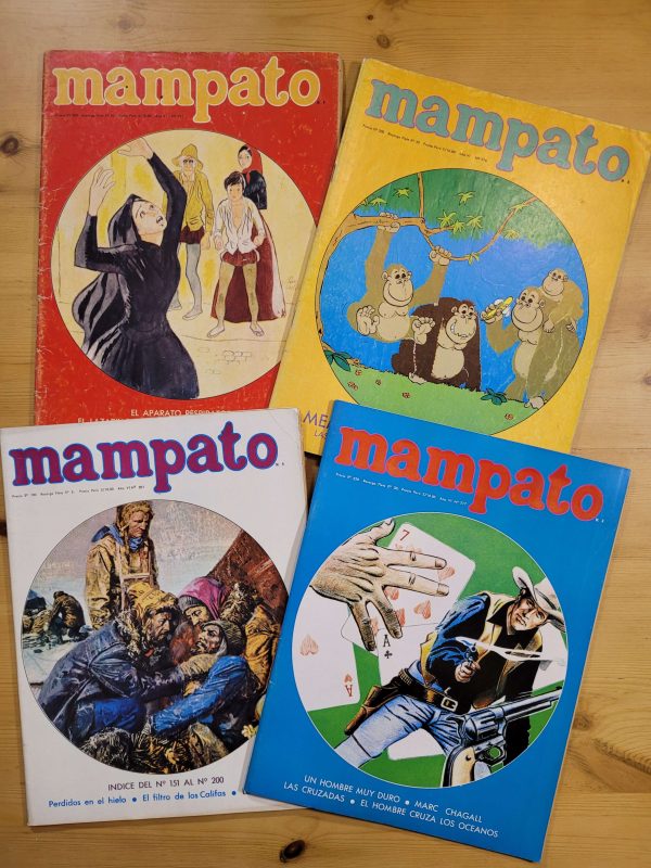 Pack MAMPATO años 70s n°5 (x4)