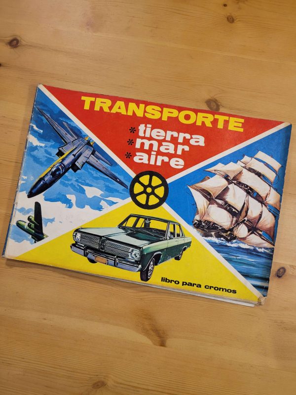 Álbum TRANSPORTE TIERRA, MAR Y AIRE -70s- (Original y Completo)