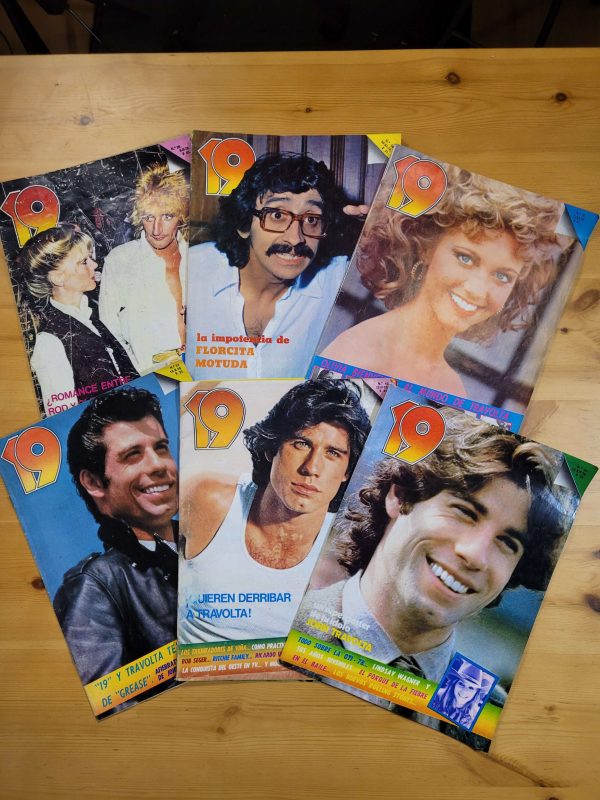 Pack Revista “19” años 70s (x6)