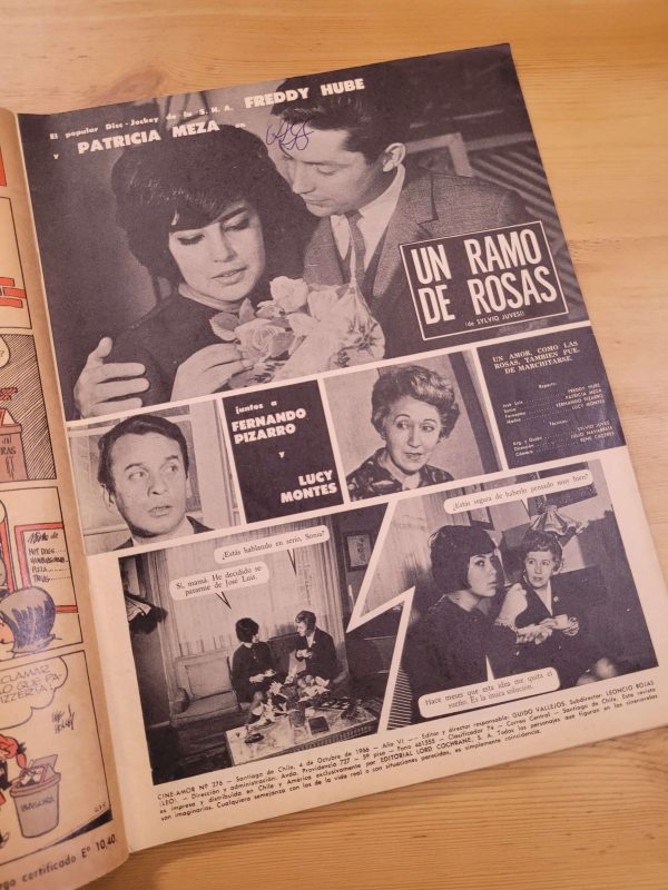 Pack CINE AMOR años 60s n°2 (x4)