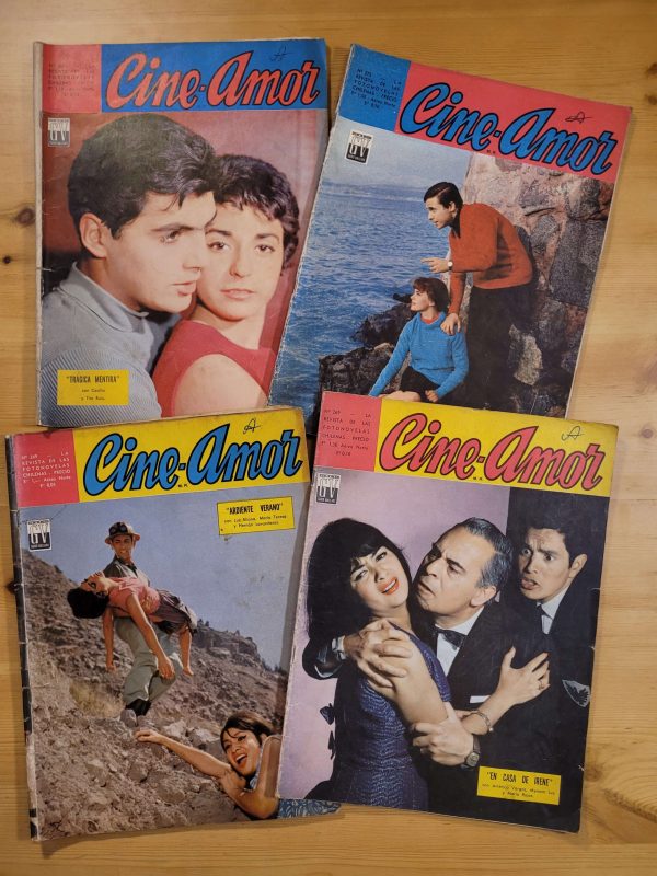 Pack CINE AMOR años 60s n°3 (x4)