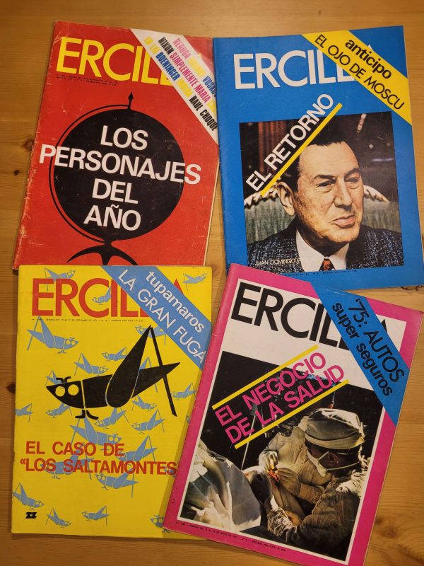Pack ERCILLA -Periodo Unidad Popular- n°2 (x4)