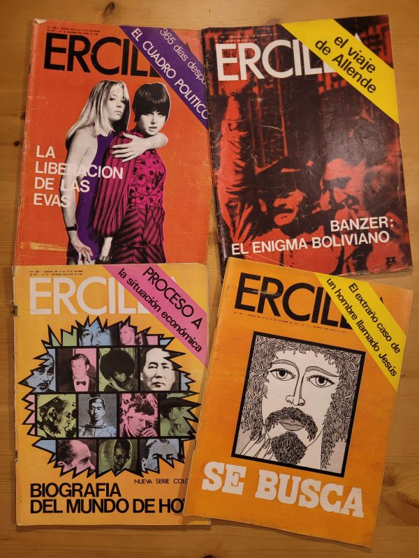 Pack ERCILLA -Periodo Unidad Popular- n°1 (x4)